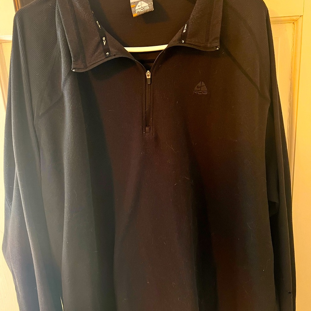 Nike ACG black half zip pullover.  Size XXL.